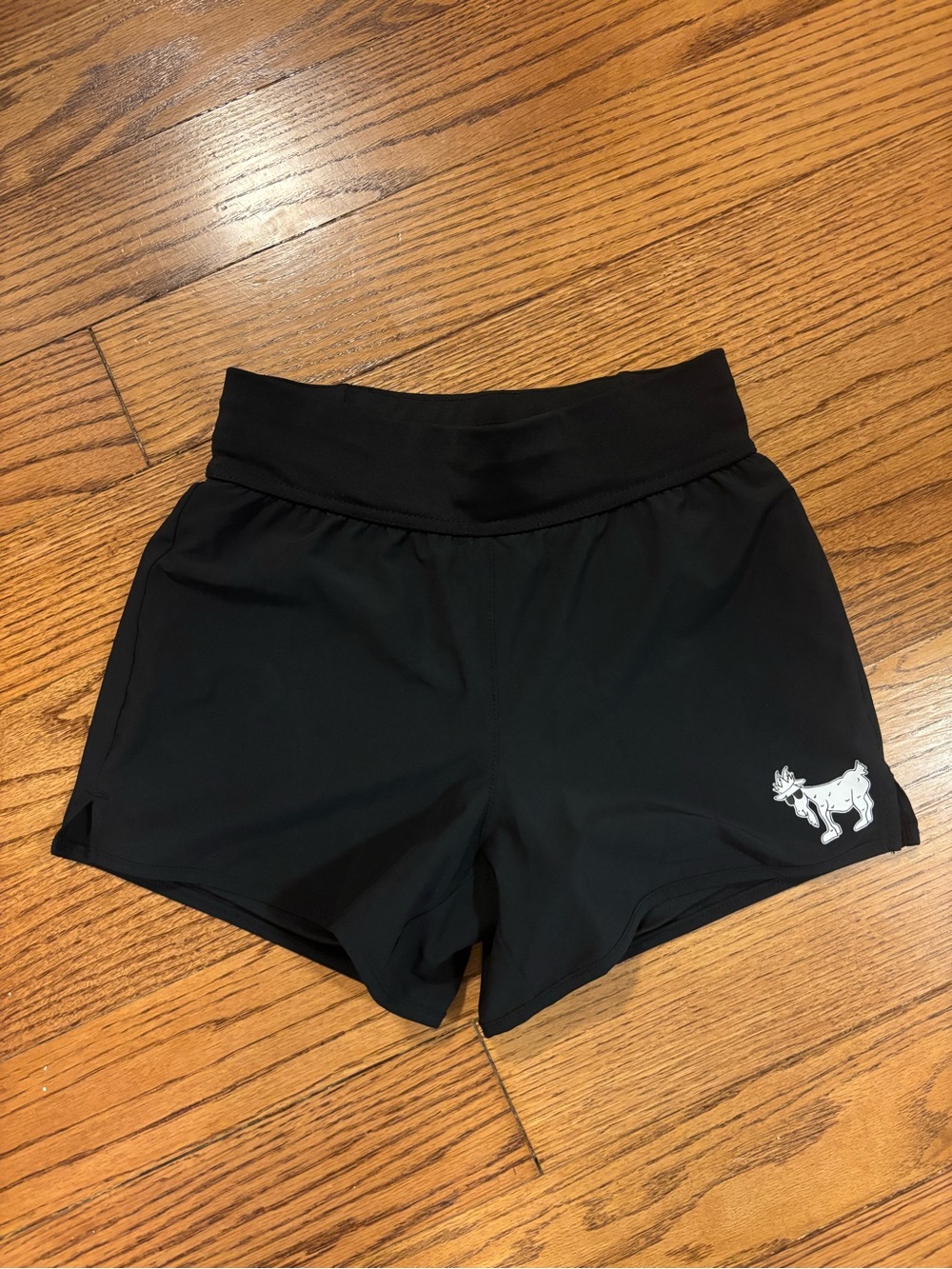 Goat USA Black Athletic Shorts, Youth M